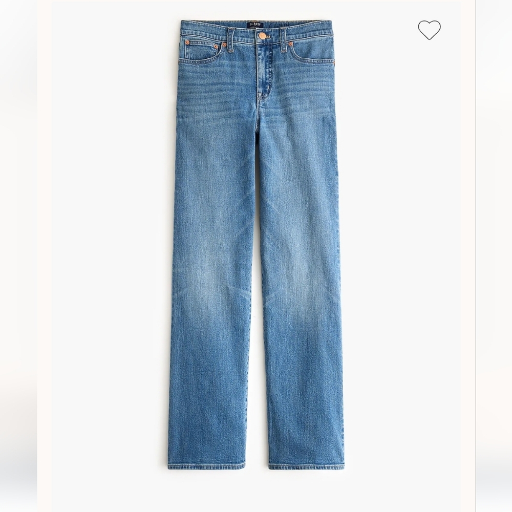 J Crew Factory Petite Slim wide-leg jean in all-day-stretch cg415 Size 29 Petite